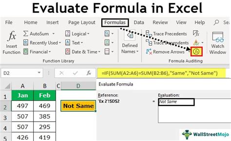 excel cell not evaluating formula.